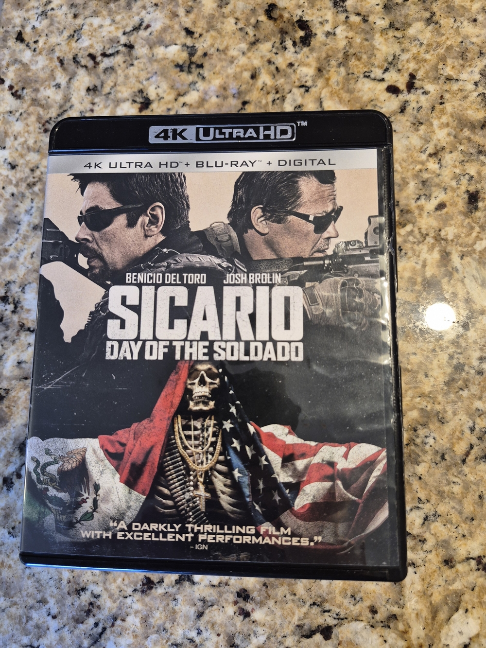 Sicario: Day of the Soldado 4K Ultra HD Blu‑ray + Digital - Black